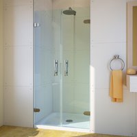 душевая дверь gutewetter lux door gk-002 100 (хром)