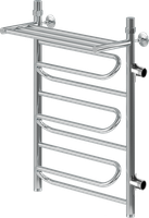 полотенцесушитель с полкой   nika curve лz вп 80/50 с боковым подключением справа