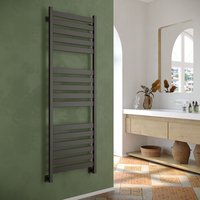 полотенцесушитель водяной stinox sanremo luxe 50x160 черный матовый