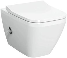 унитаз подвесной vitra integra square 7082b003-7209 36,5x54,5 с функцией биде и встроенным смесителем