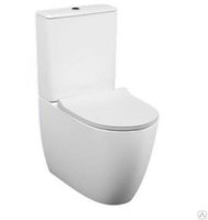 унитаз напольный безободковый vitra sento rimex 9830b003-7203 с сиденьем softclose